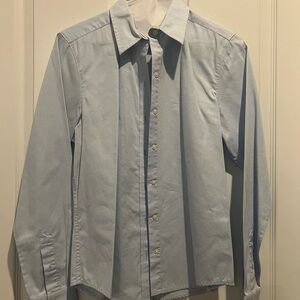 Tommy Hilfiger Light Blue Button Down Long Sleeve Shirt - Small